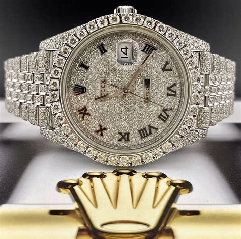 patek iced out vs rolex iced out|iced out rolex examples.